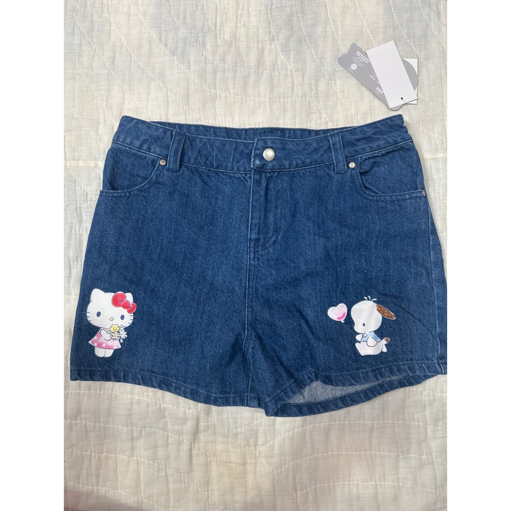 Hello Kitty Denim Shorts Sz XL (14)
